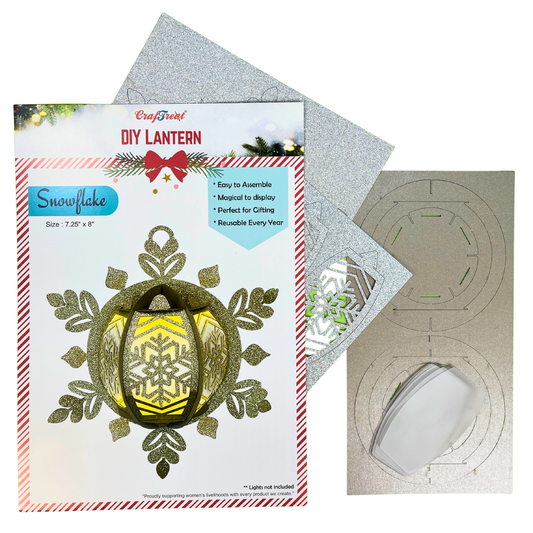 Craftreat - Snowflake Lantern - Crafters Home Exclusive