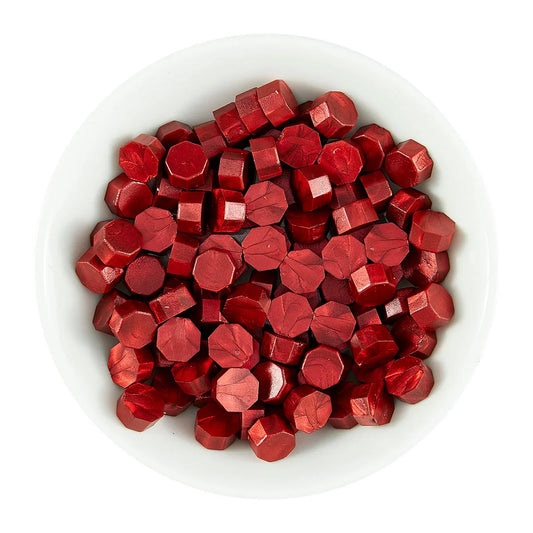 Spellbinders - Sealed Wax Beads - Candy Apple