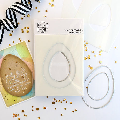 This Calls for Confetti - Easter Egg Due & Stencil Bundle