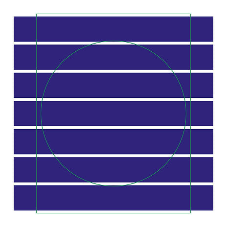 This Calls for Confetti - Retro Stripes Stencil Set