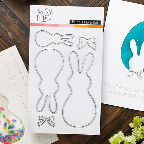 This Calls for Confetti - Bunnies Die Set