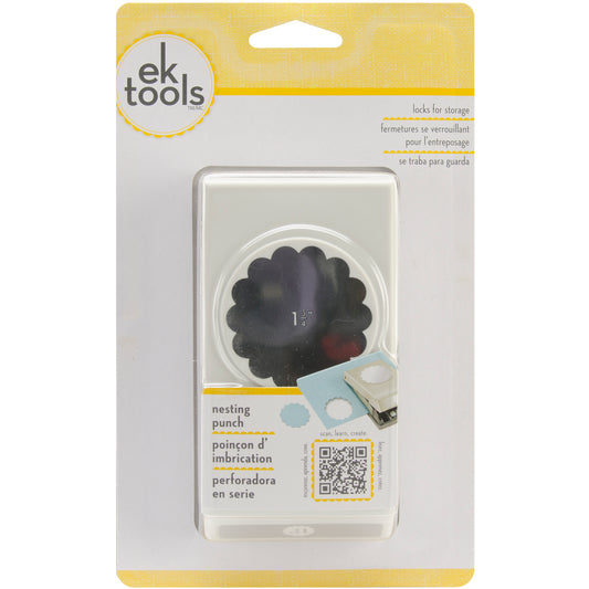 EK Tools - Large Punch - Scallop Circle 1.75"