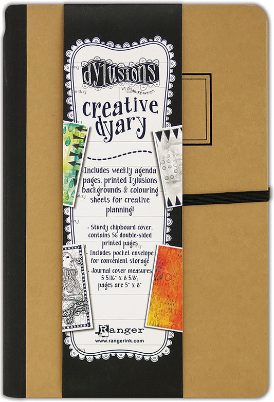 Dylusions - Creative Dyary - Kraft W/Black