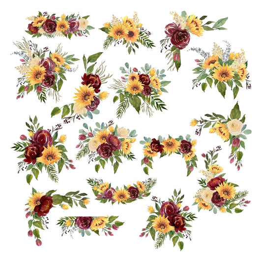 Simply Stated - Sunflower Garden - Ephemera