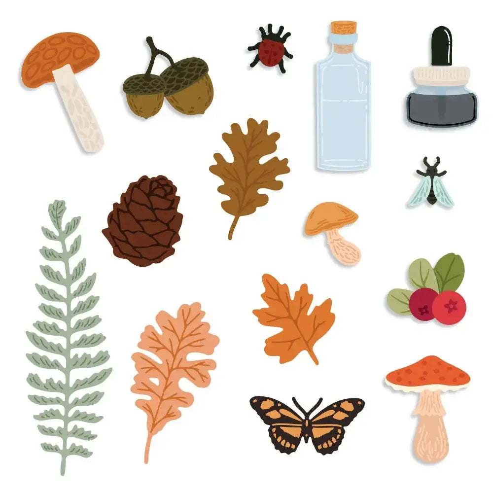 Honey Bee - Display Box: Fall Add-On Die Set