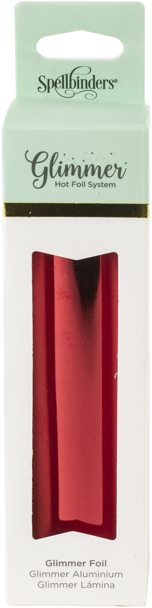 Spellbinders - Glimmer Hot Foil - Red