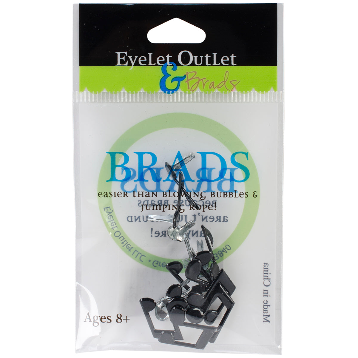 Eyelet Outlet - Music Notes Shaped Brads