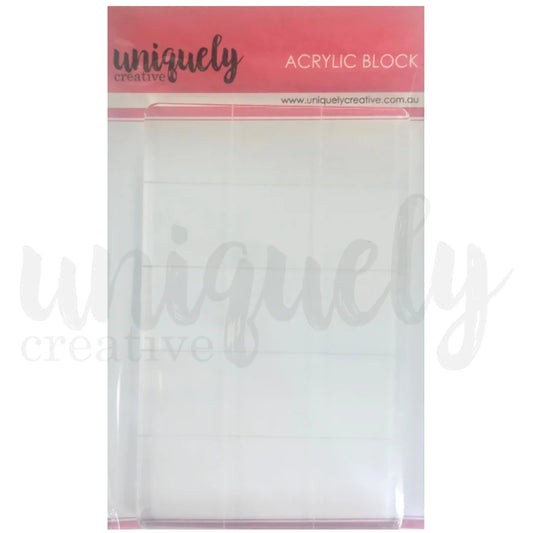 Uniquely Creative - Large Acrylic Block