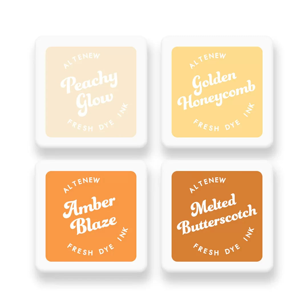 Altenew - Fresh Dye Ink Mini Cube Set - Sun-Kissed Delights