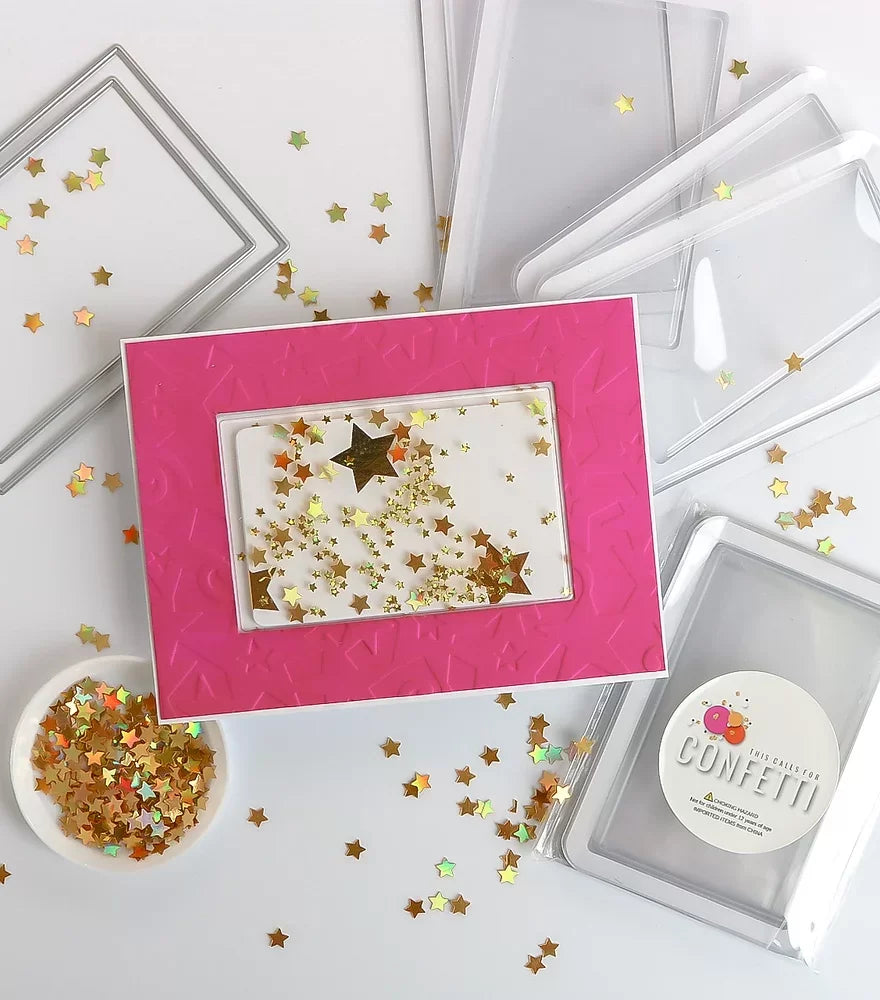 This Calls for Confetti - Gift Card Shaker Pouch & Die Starter Kit