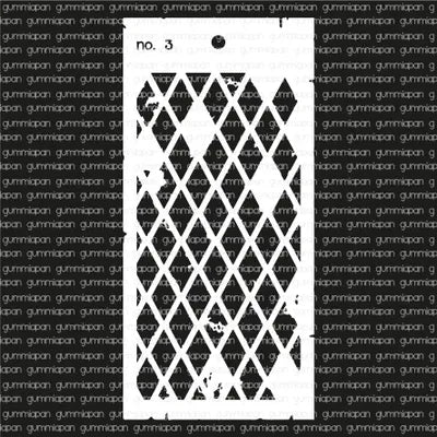 Gummiapan - Stencil No. 3 - Diamond