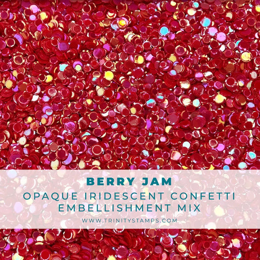 Trinity Stamps - Berry Jam Opaque Shine Confetti