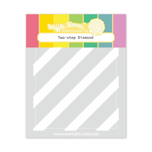 Waffle Flower - Two-Step Diamond Stencil