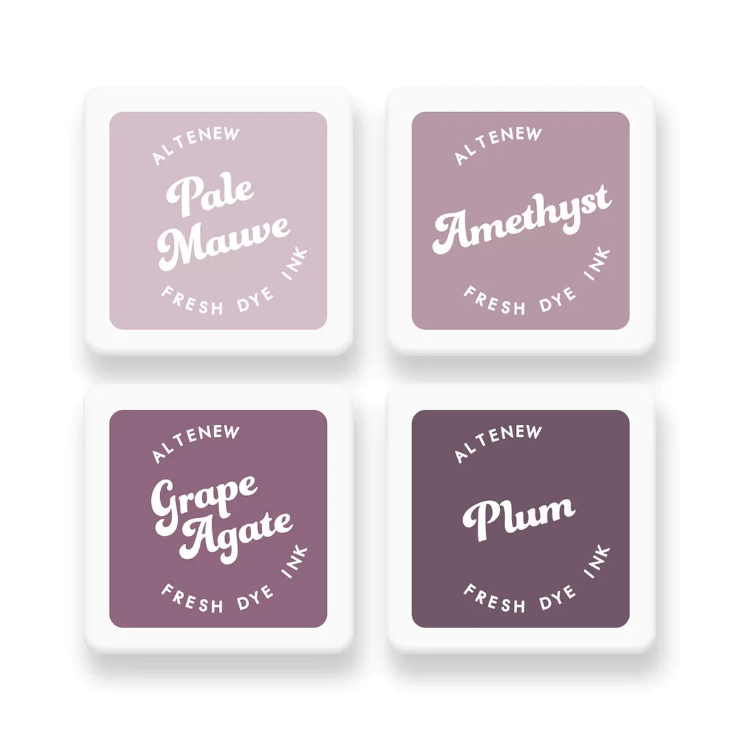 Altenew - Fresh Dye Ink Mini Cube Set - Sugarplums