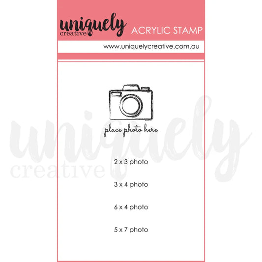 Uniquely Creative - Place Photo Here Mark Making Mini Stamp Set