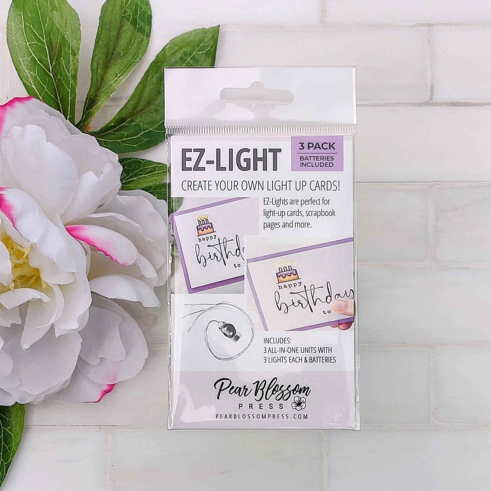 Pear Blossom Press - EZ-Light - 3pk