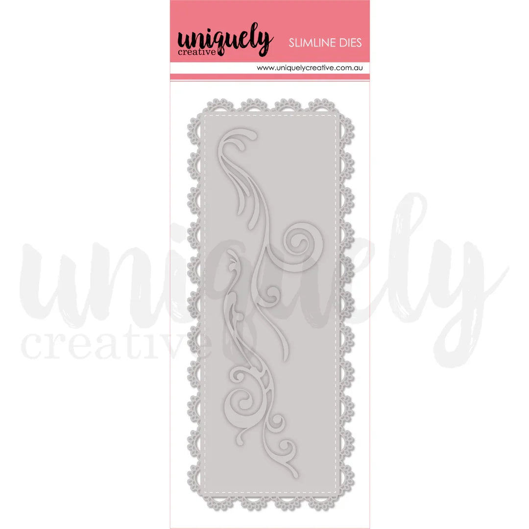 Uniquely Creative - Slim Lace & Flourishes Die Set