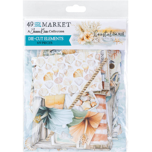 49 & Market - Coastal Soul - Die-Cut Elements