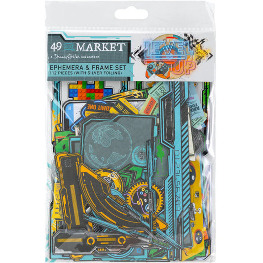 49 & Market - Level Up - Ephemera & Frame Set