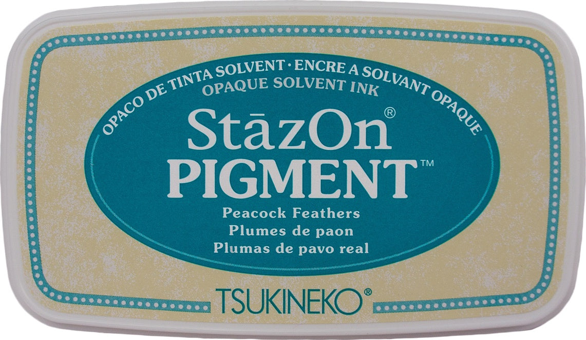 Stazon - Pigment Ink Pad - Peacock Feathers