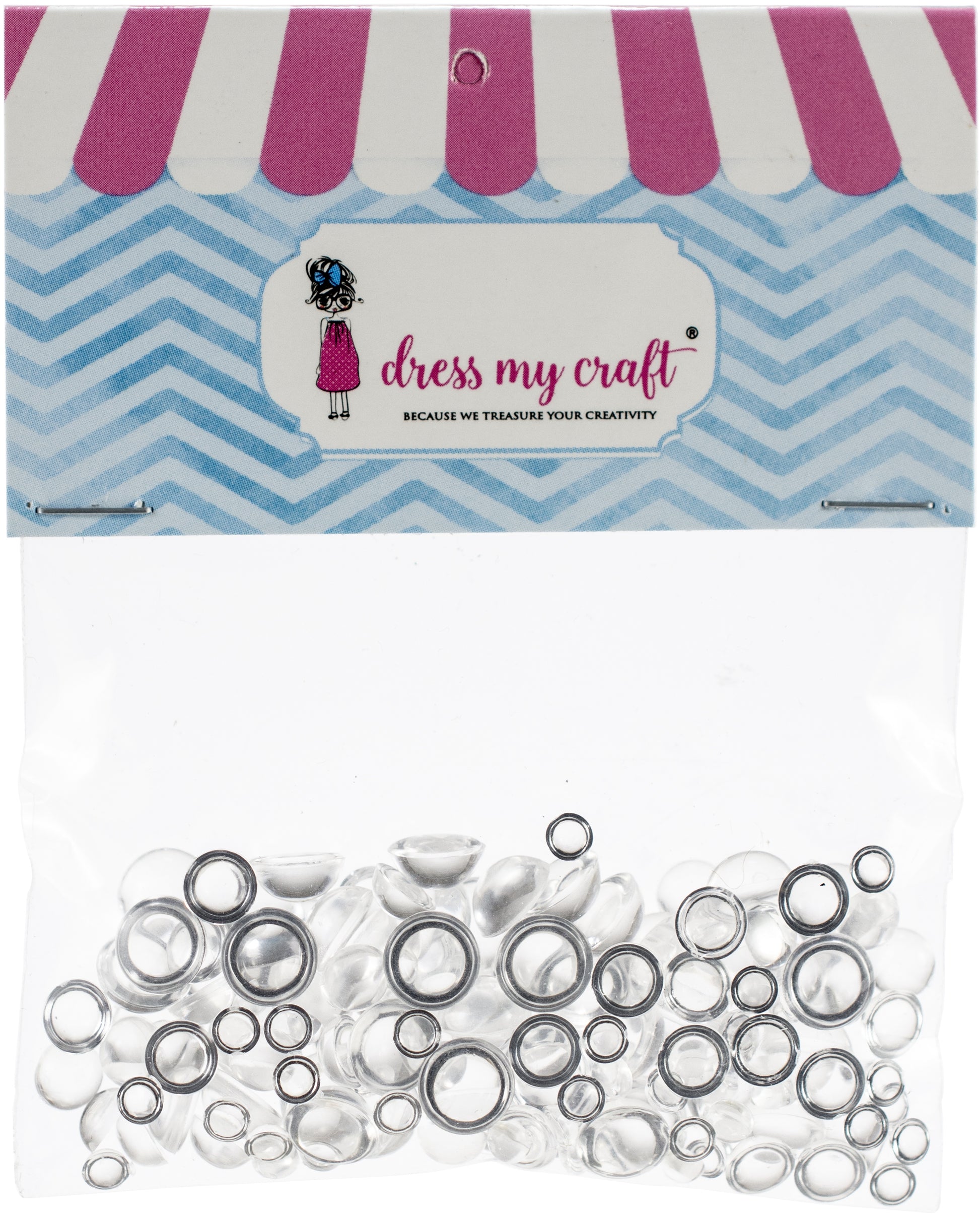 Dress My Craft - Water Droplet Embellishments