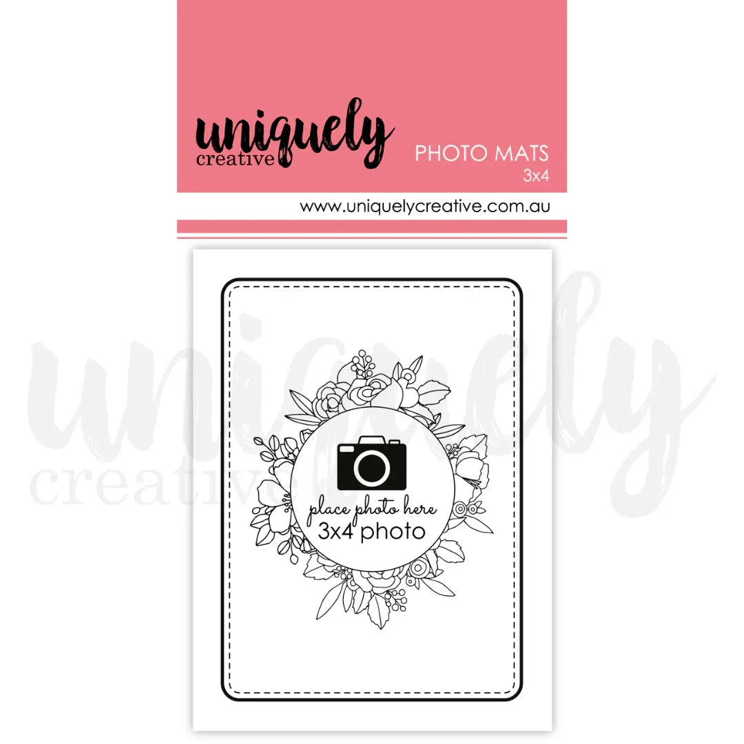 Uniquely Creative - 3x4 Photo Mats