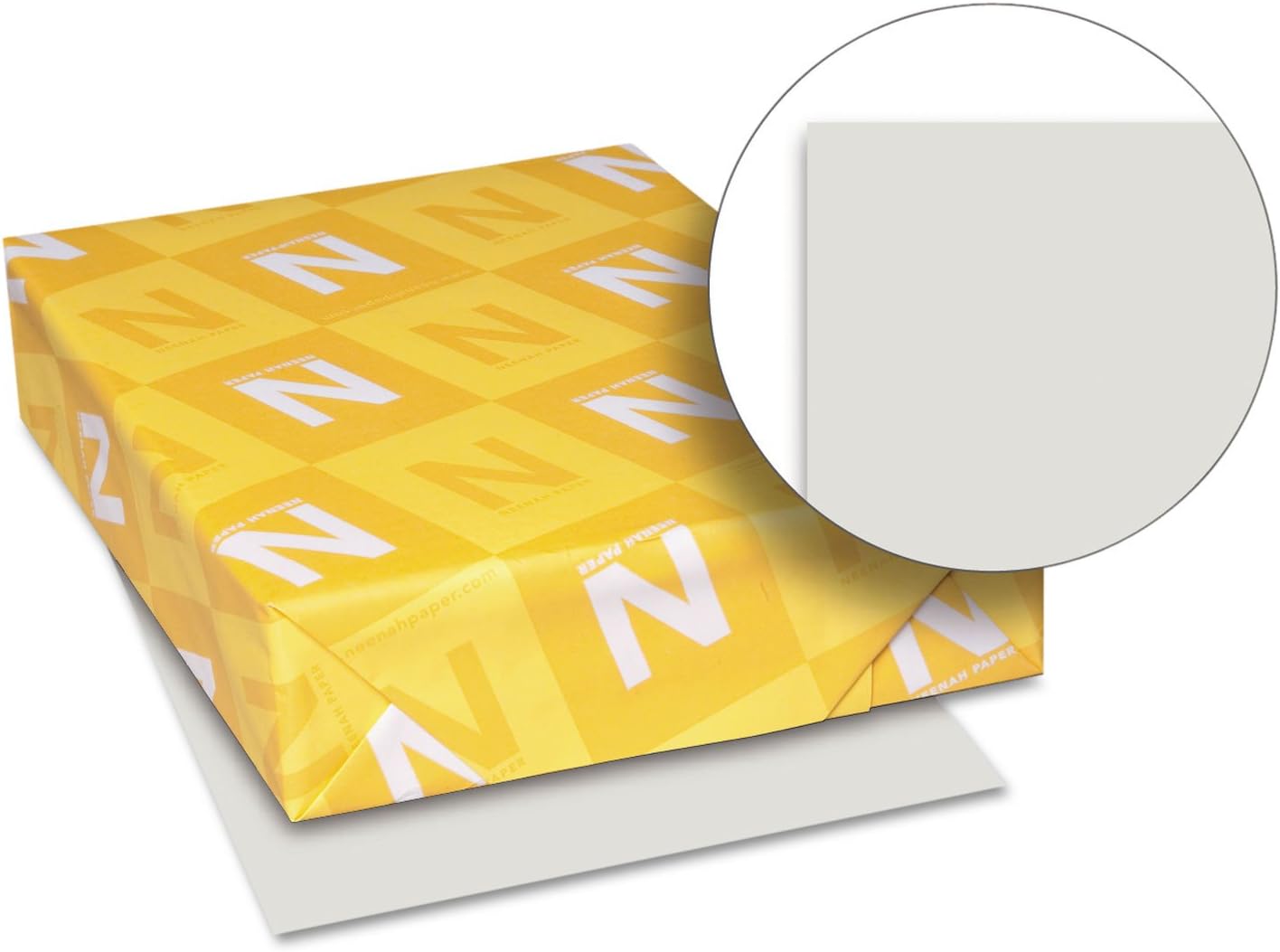 Neenah - 80lb Gray Cardstock - 10pk