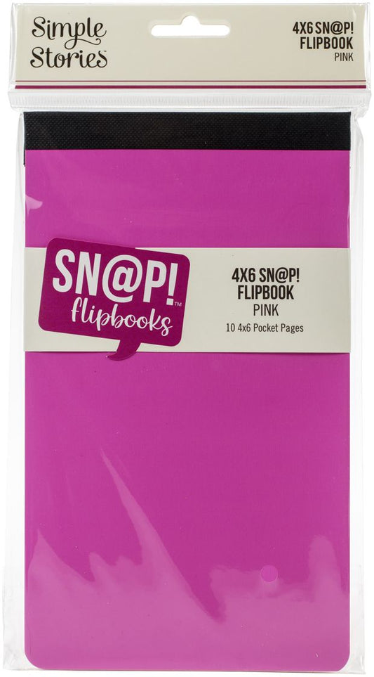 Simple Stories - Flipbook 4x6 - Pink