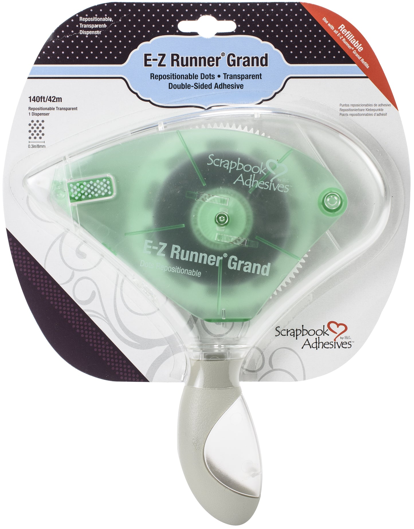 Scrapbook Adhesives - E-Z Runner Grand - Repositional