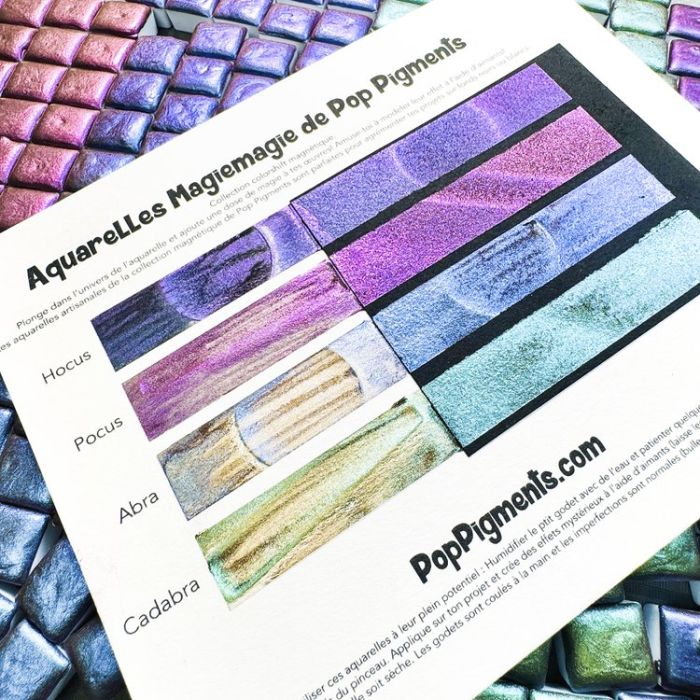 Pop Pigments - Magnetic Watercolour Collection