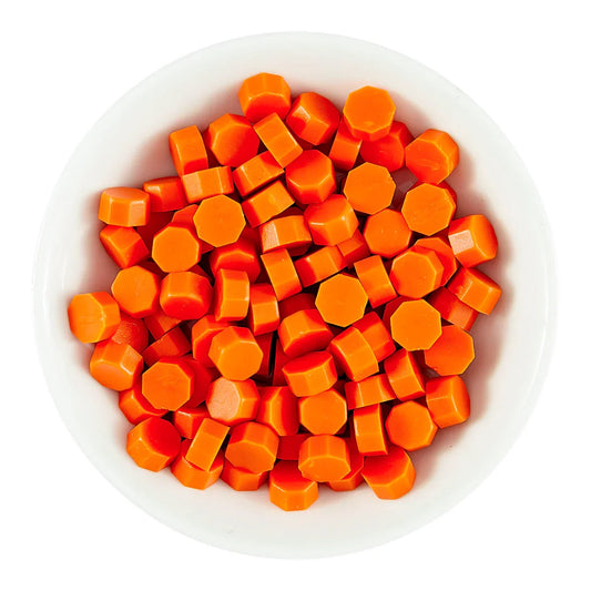 Spellbinders - Sealed Wax Beads - Orange