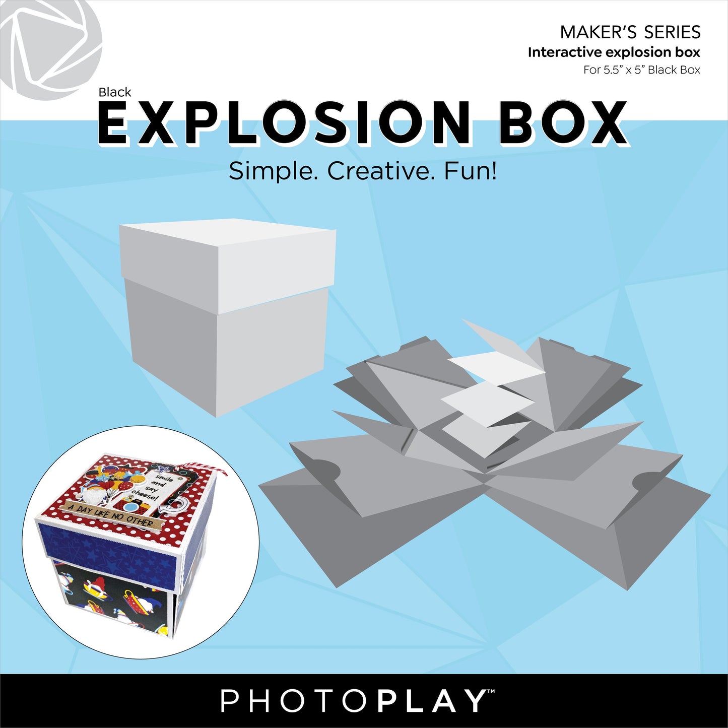 PhotoPlay - Explosion Box - Black