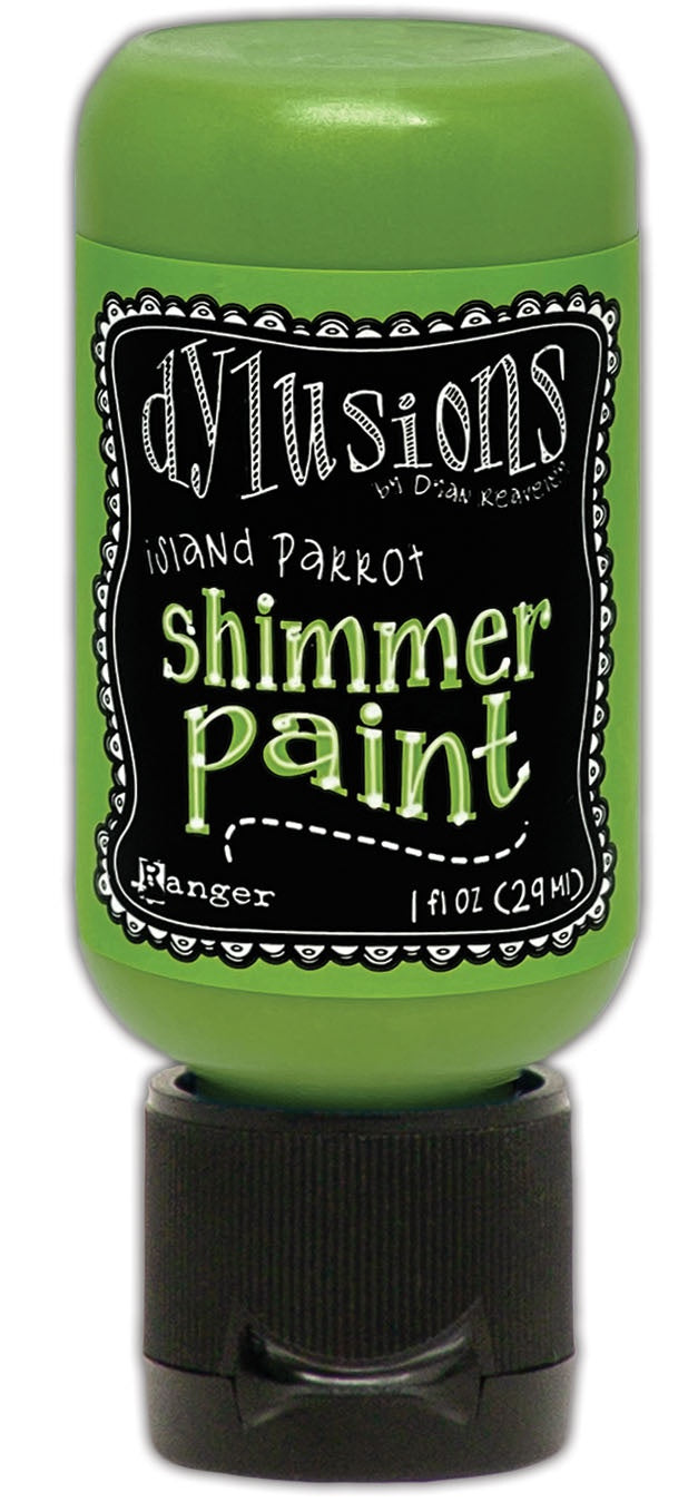 Dylusions - Shimmer Paint - Island Parrot