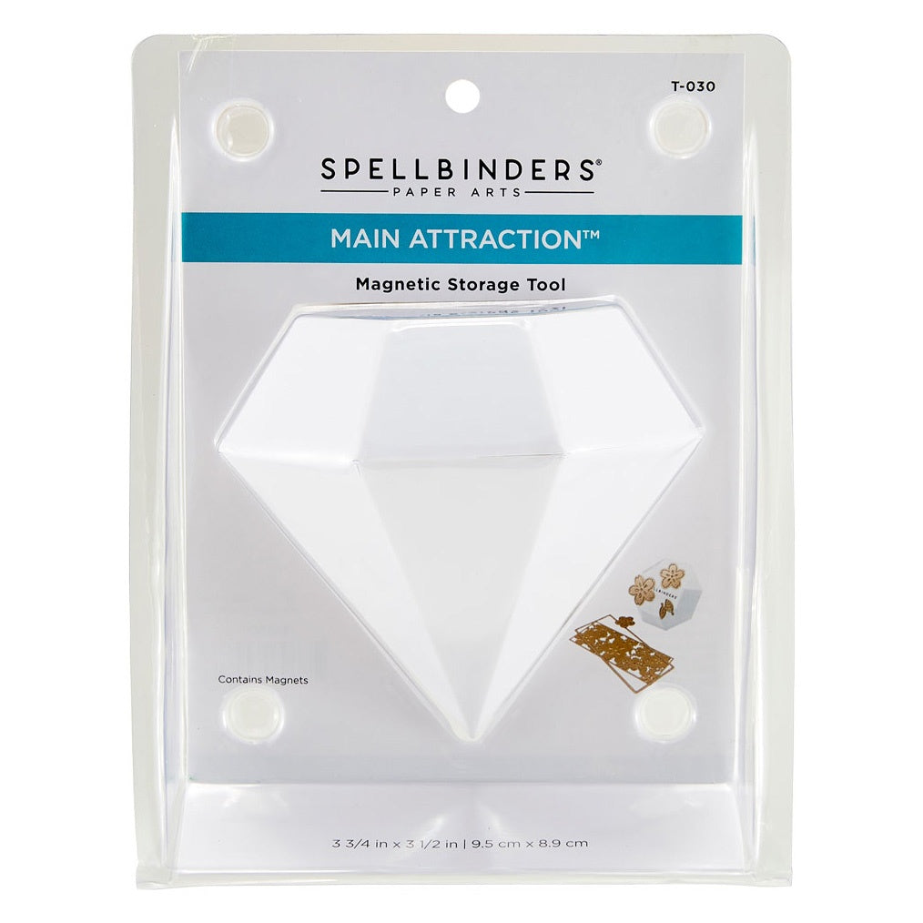 Spellbinders - Main Attraction Magnet Tool - White