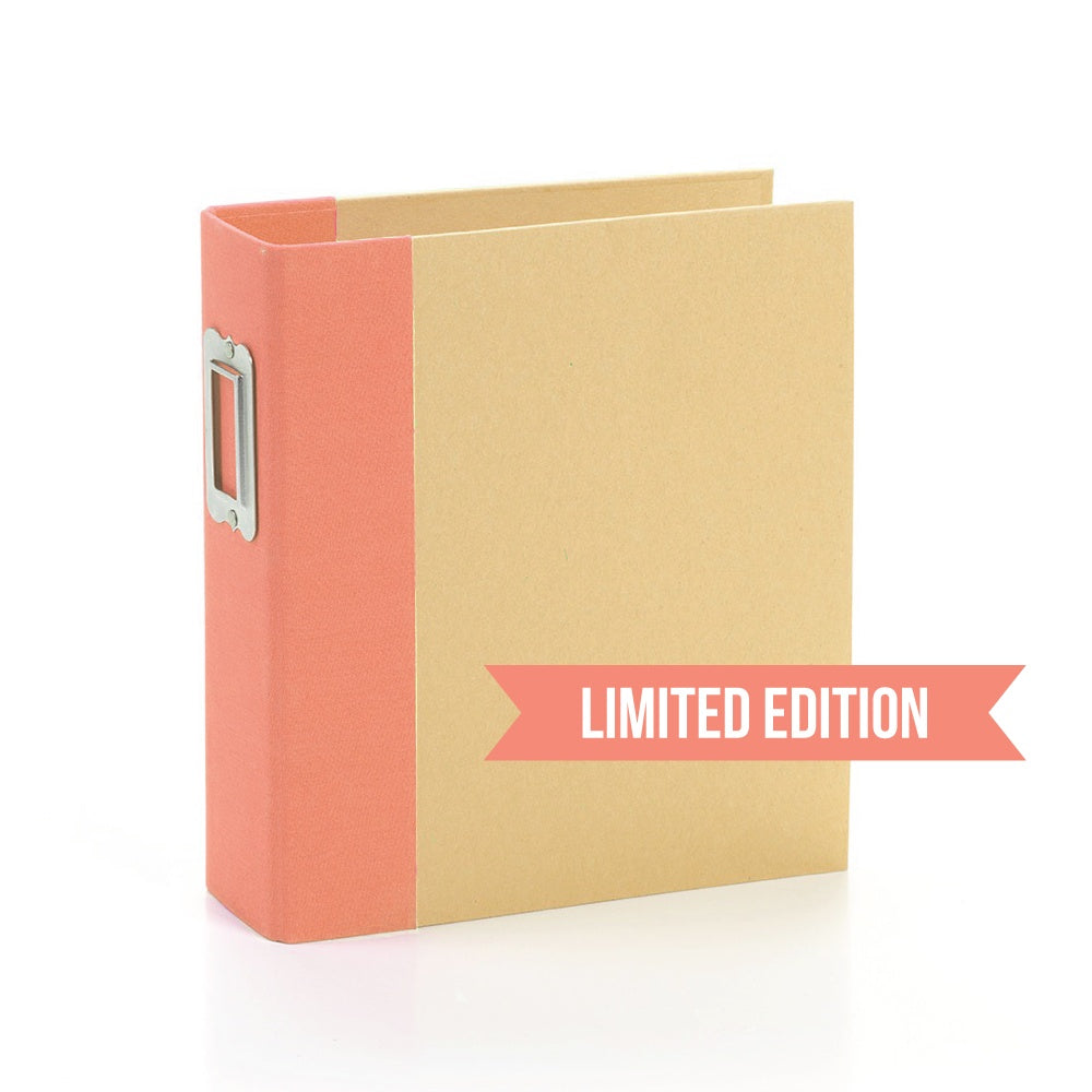 Simple Stories - Snap Album - Coral - LIMITED EDITION