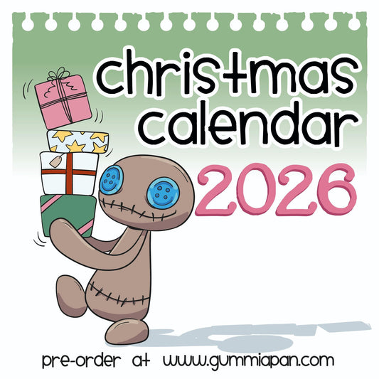 ***PRE-ORDER*** Gummiapan - Christmas Calendar 2026