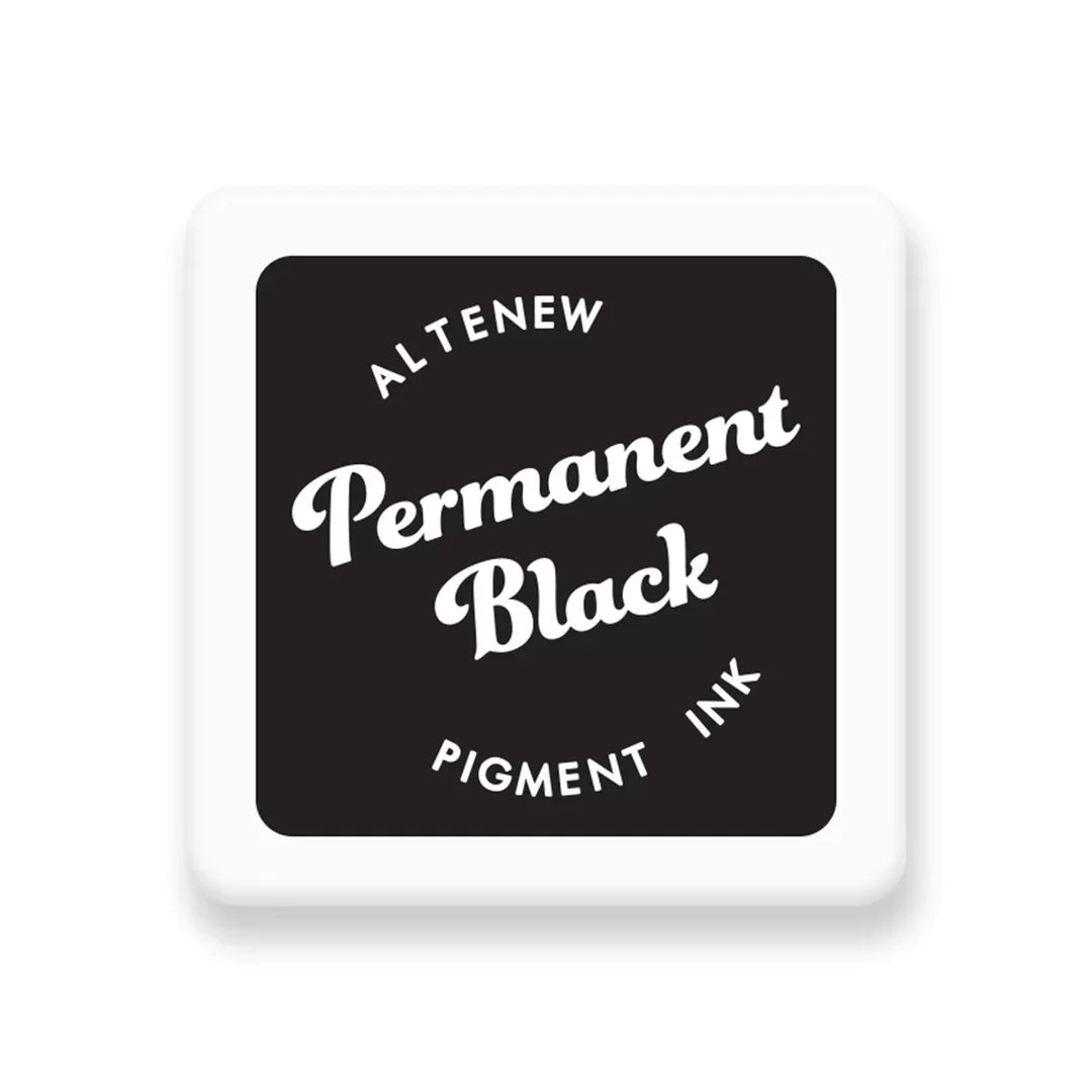 Altenew - Pigment Ink - Permanent Black Ink Cube