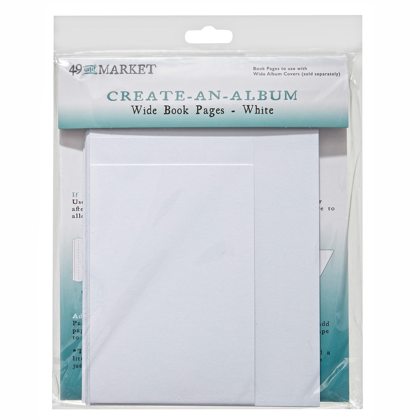 49 And Market - Create-An-Album - Wide Book Pages - White