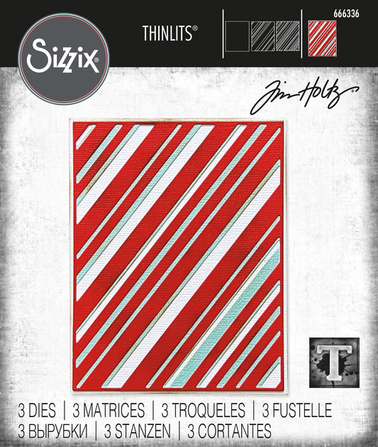 Sizzix Thinlits - Layered Stripes Die Set