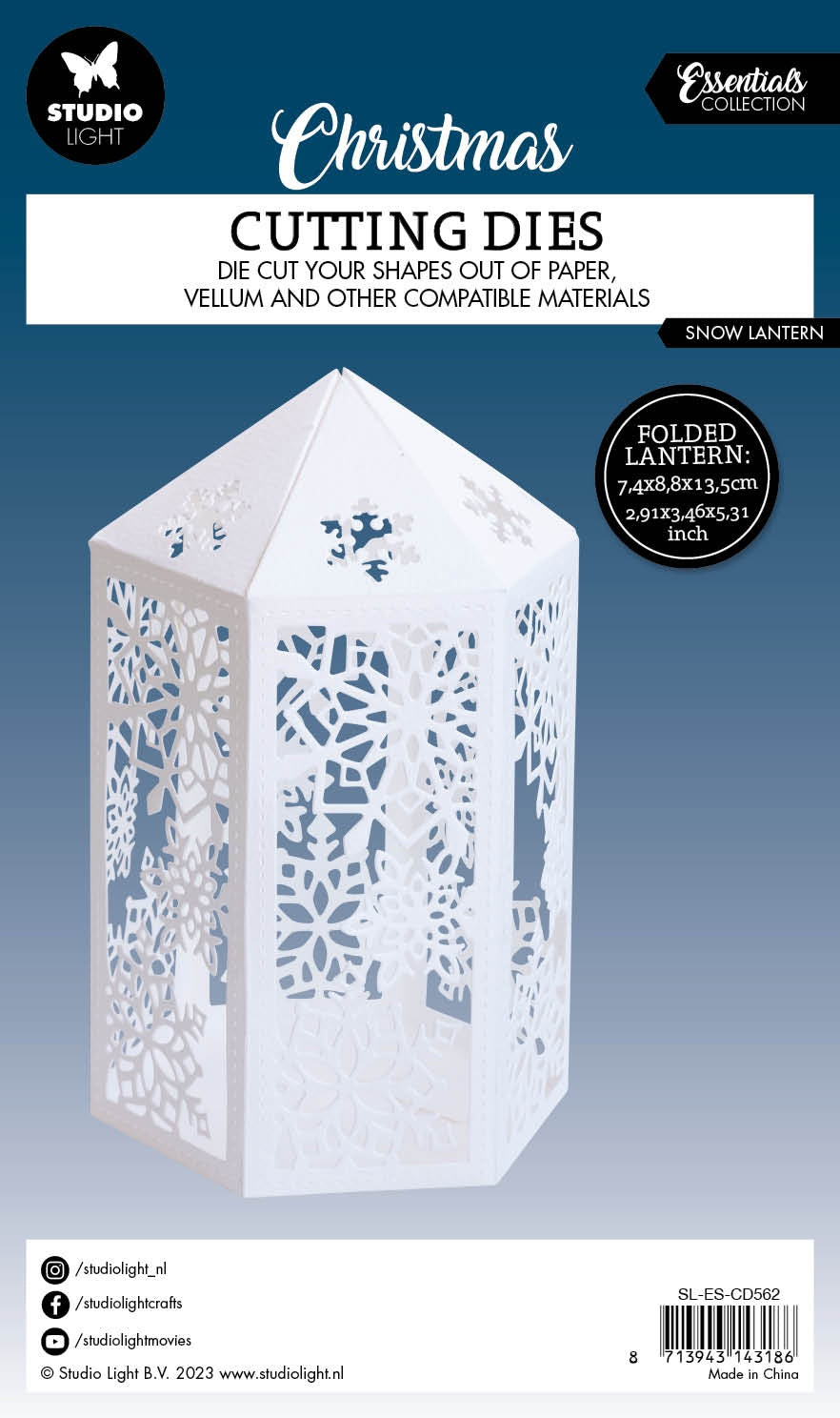 Studio Light - Snow Lantern Die Set