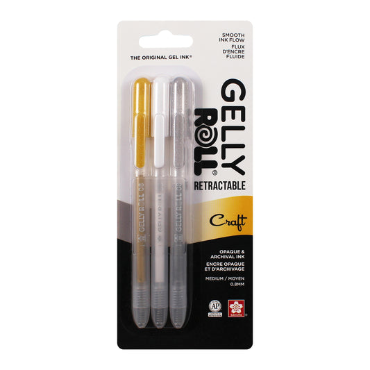 Sakura - Gelly Roll Retractable Medium Point Pens - Craft