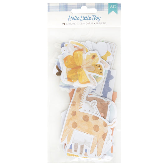 American Crafts - Hello Little Boy - Icon Ephemera
