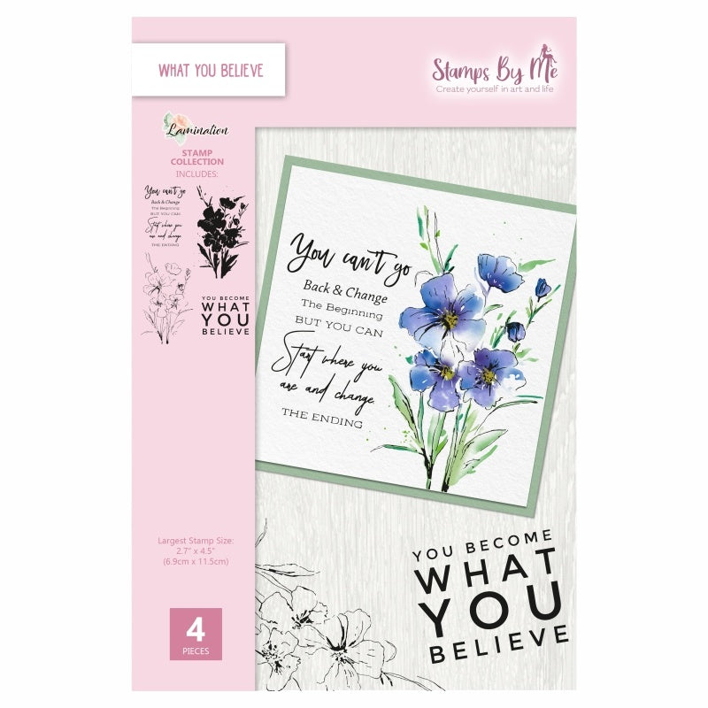 Stamps By Me - What You Believe Stamp Set