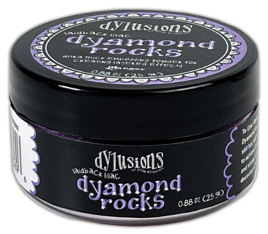 Dylusions - Dyamond Rocks - Laidback Lilac