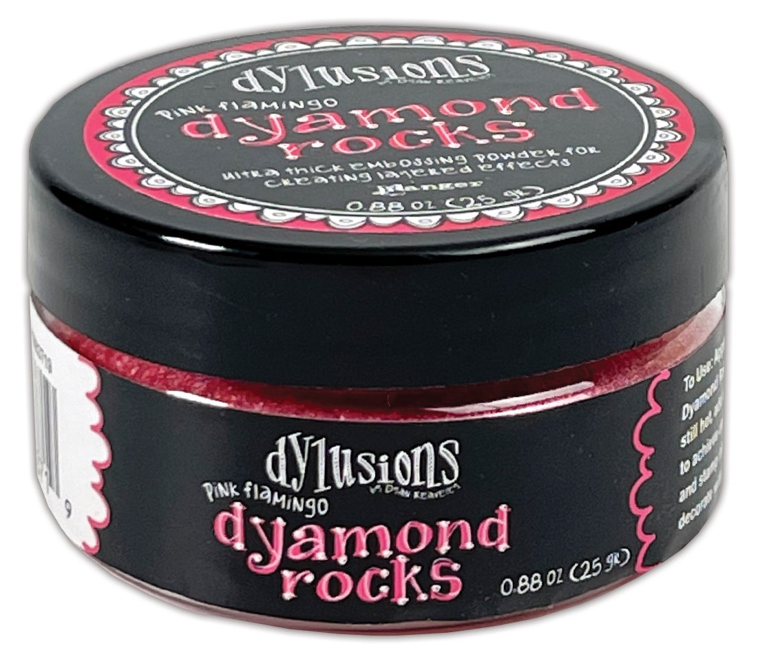 Dylusions - Dyamond Rocks - Pink Flamingo