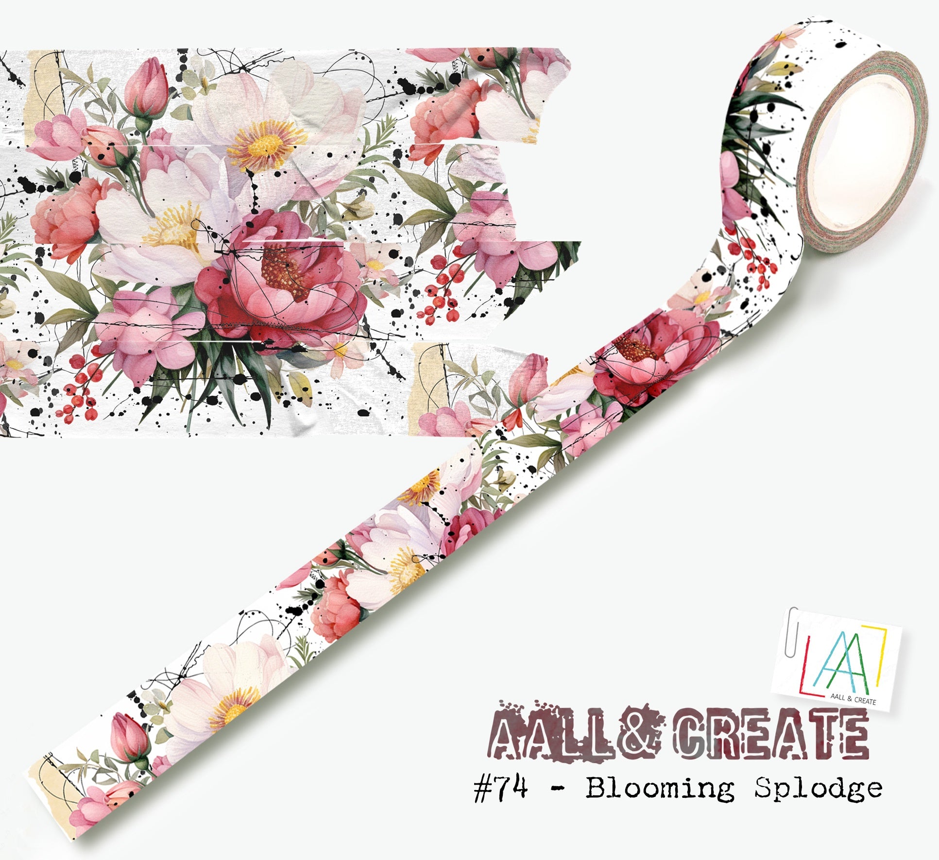 AALL & Create - Layering Washi Tape - Blooming Splodge