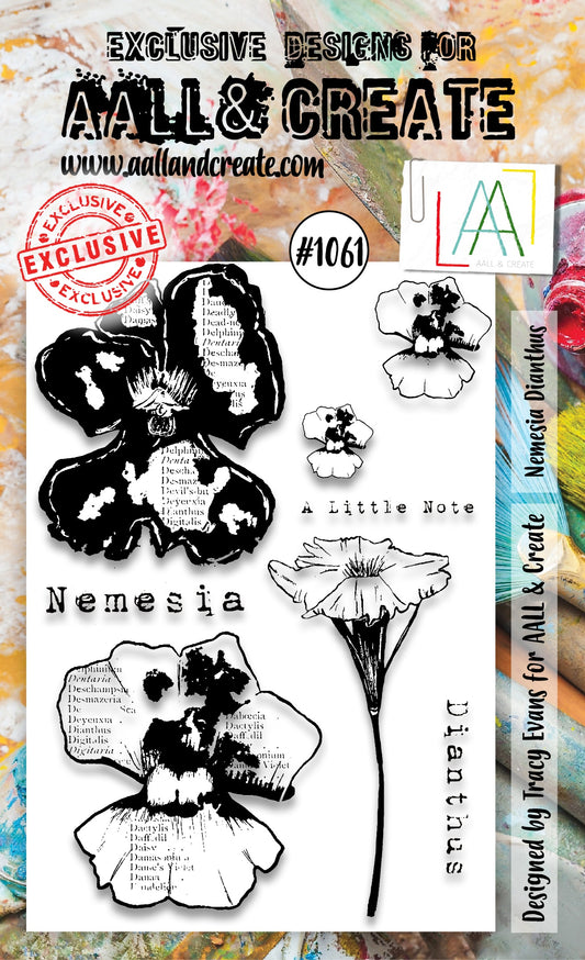 AALL & Create - Nemesia Dianthus #1061 Stamp Set