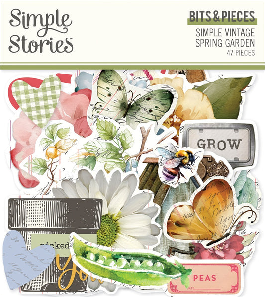 Simple Stories - Simple Vintage Spring Garden - Bits & Pieces