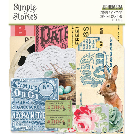 Simple Stories - Simple Vintage Spring Garden - Ephemera