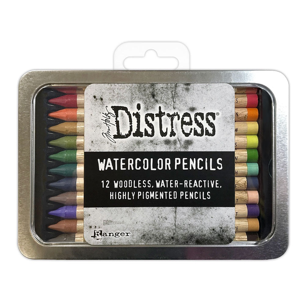 Tim Holtz - Distress Watercolor Pencil - Set 4